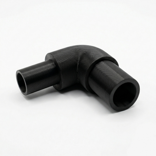 Kolanko 90° do podłączenia hydroponiki i filtra Pat Mini